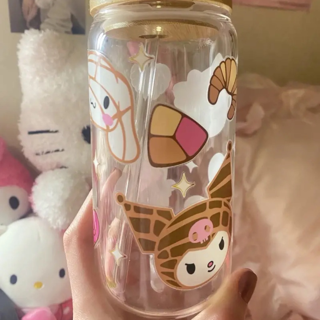 Brand New Hello Kitty Glass Cup